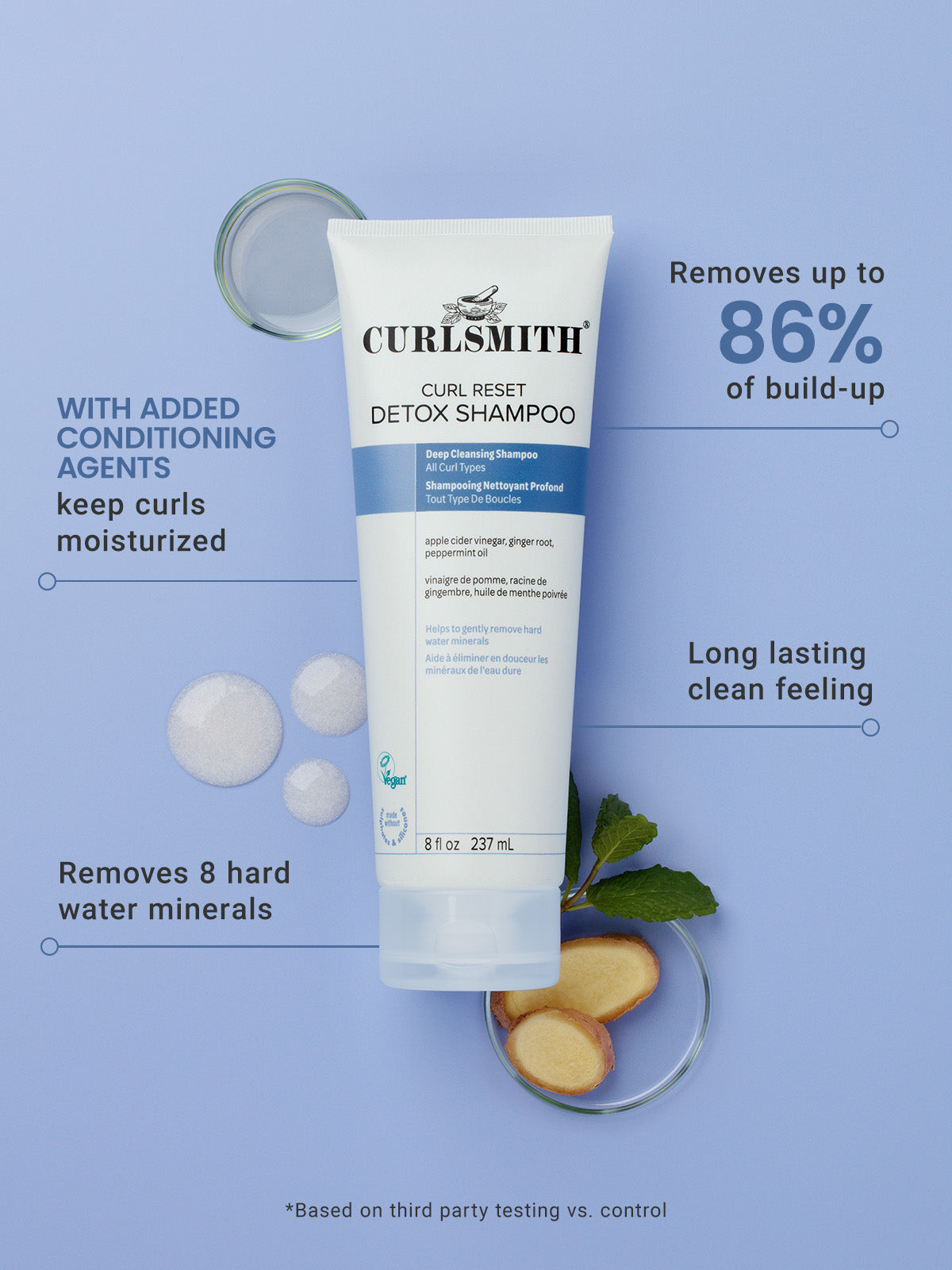 XANUST® Curl Reset Detox Shampoo
