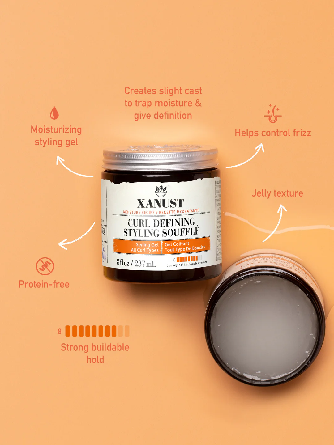 XANUST® Curl Defining Styling Soufflé