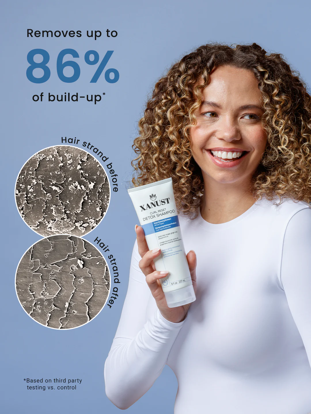 XANUST® Curl Reset Detox Shampoo