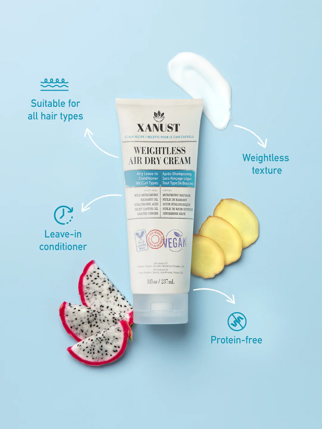 XANUST® Weightless Air Dry Cream
